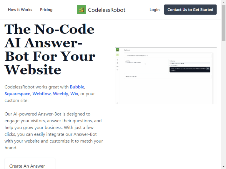 CodelessRobot