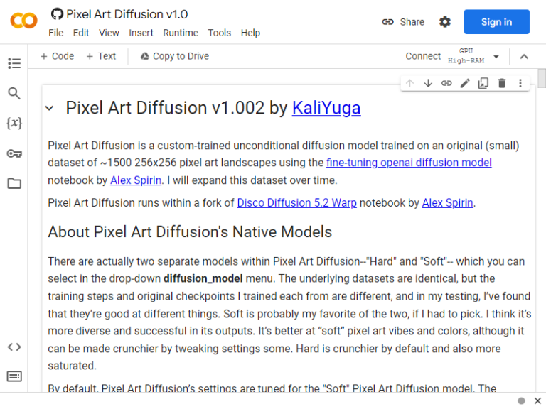 PixelArtDiffusion