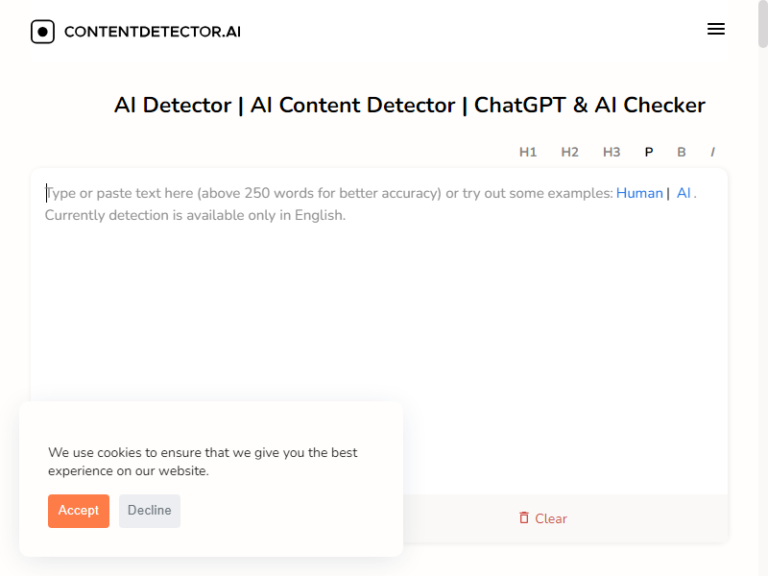 AI Content Detector