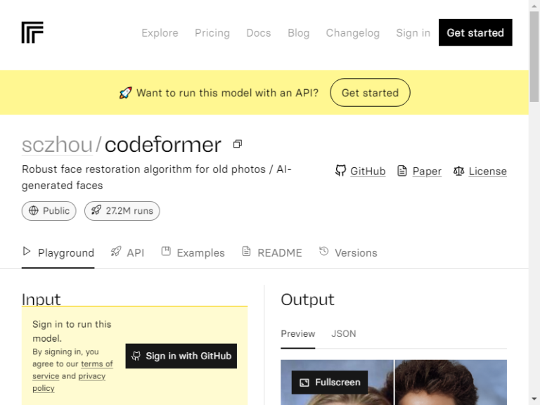 Codeformer Codeformer