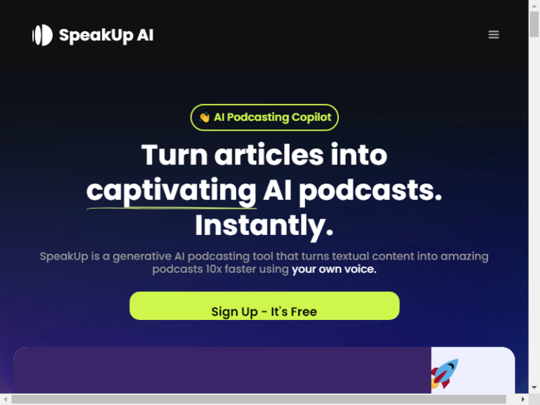 SpeakUp AI