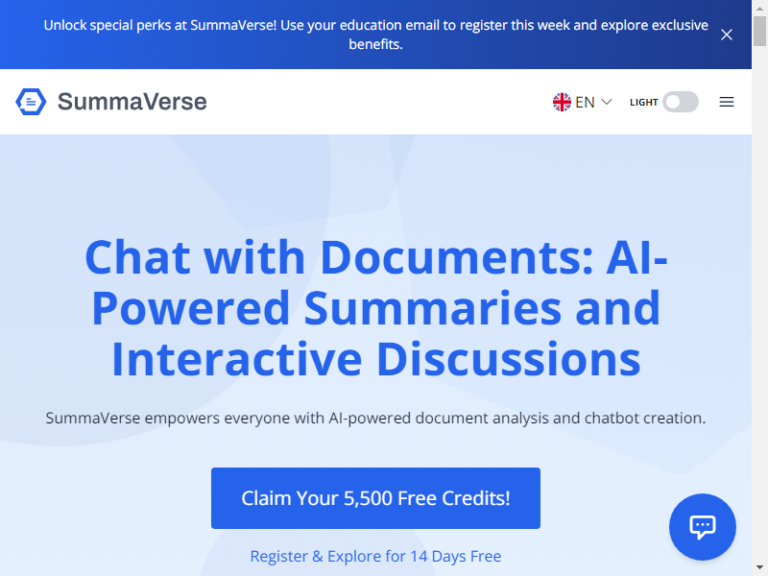 SummaVerse