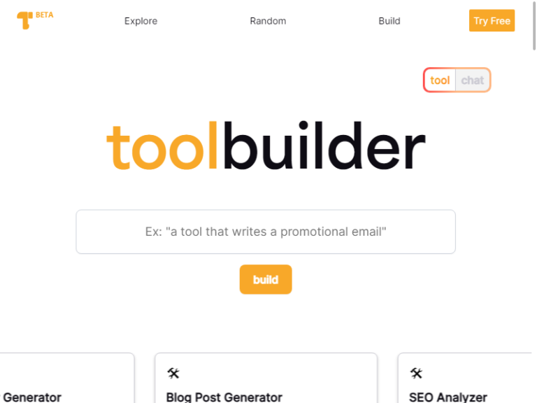 Toolbuilder Toolbuilder