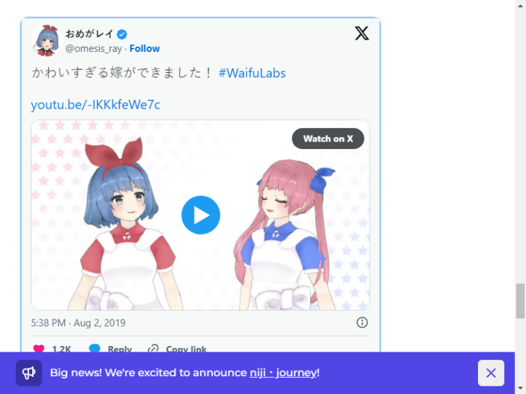 AI anime character generator