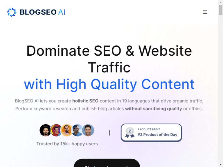BlogSEO AI BlogSEO AI