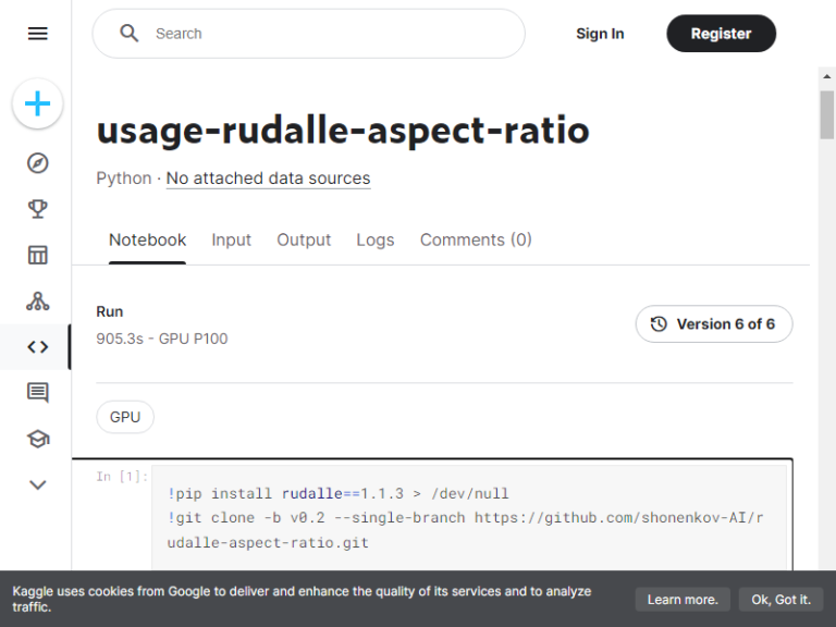 ruDALLE aspect ratio, original notebook