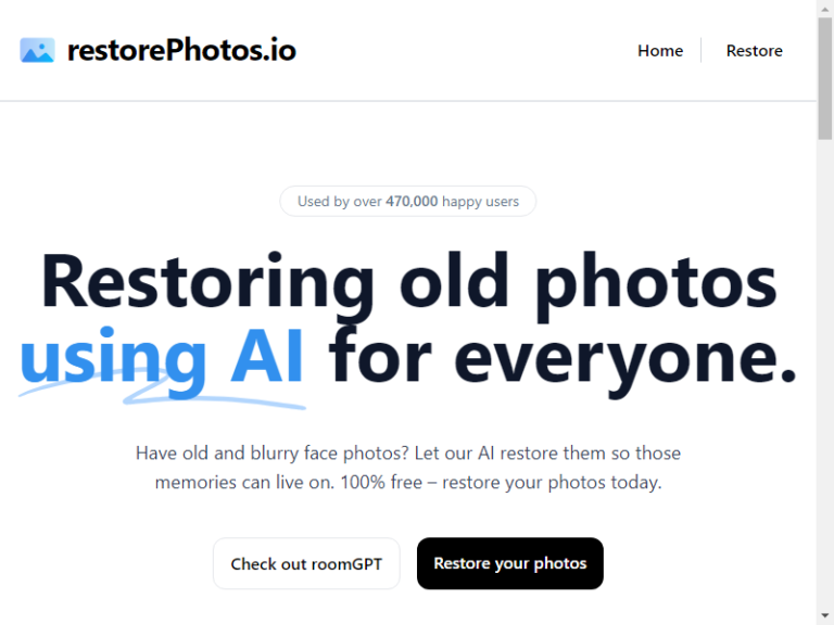 RestorePhotos.io